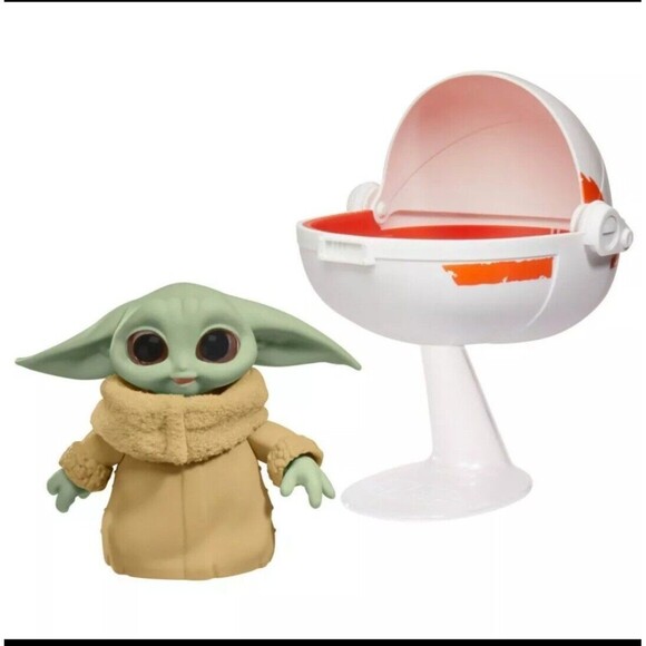 Star Wars Wild Ridin' Grogu Animatronic Hover Pram 25+ Combinations Interactive - Picture 6 of 6